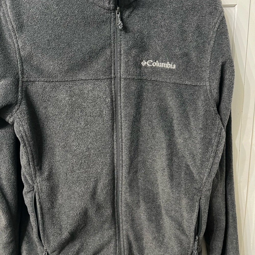 Columbia Charcoal Fleece Jacket